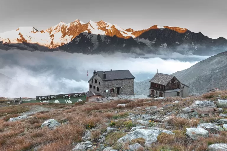 Cabanes actuelles de Weissmies