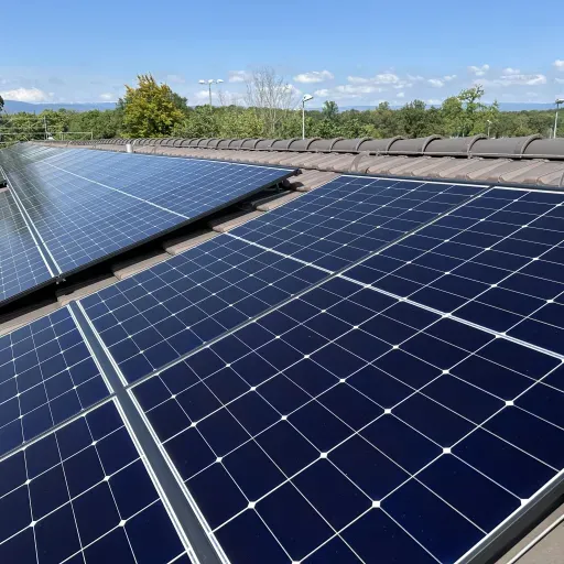 Turnhalle Bürenstrasse Aarberg - PV-Anlage
